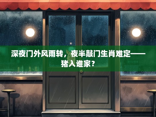 深夜门外风雨转，夜半敲门生肖难定——猪入谁家？