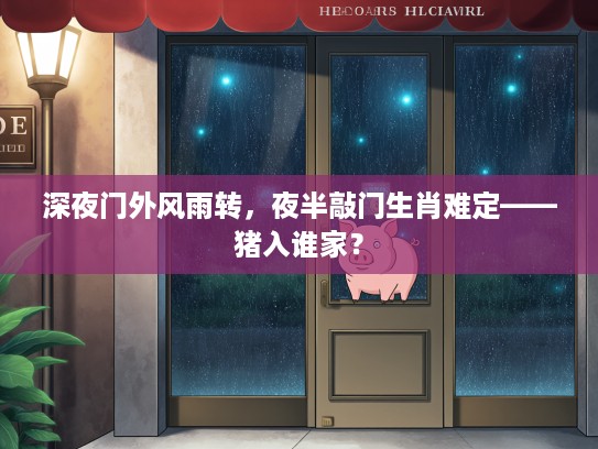 深夜门外风雨转，夜半敲门生肖难定——猪入谁家？