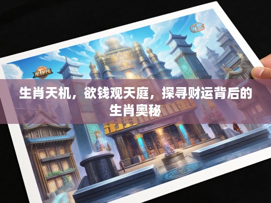 生肖天机，欲钱观天庭，探寻财运背后的生肖奥秘
