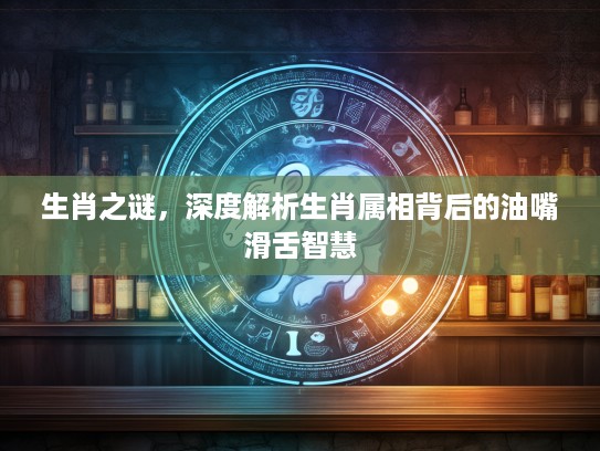 生肖之谜，深度解析生肖属相背后的油嘴滑舌智慧