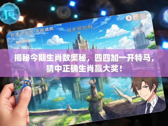 揭秘今期生肖数奥秘，四四加一开特马，猜中正确生肖赢大奖！