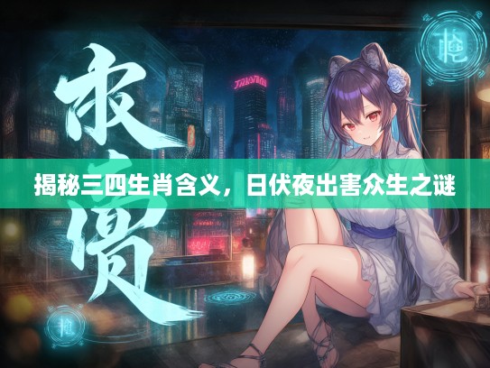 揭秘三四生肖含义，日伏夜出害众生之谜