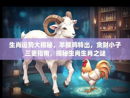 生肖运势大揭秘，羊猴鸡特出，贪财小子三更指南，揭秘生肖生肖之谜