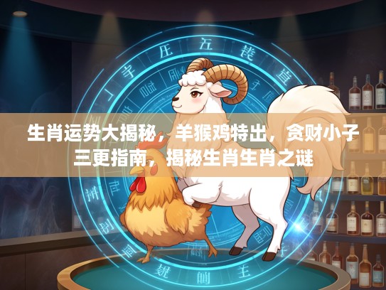 生肖运势大揭秘，羊猴鸡特出，贪财小子三更指南，揭秘生肖生肖之谜