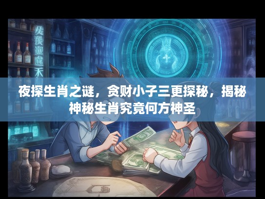 夜探生肖之谜，贪财小子三更探秘，揭秘神秘生肖究竟何方神圣