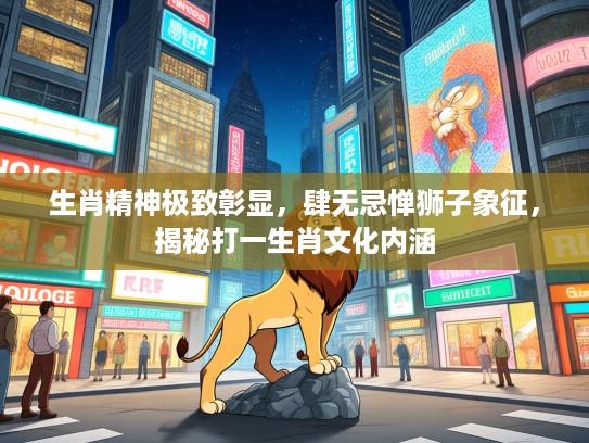 生肖精神极致彰显，肆无忌惮狮子象征，揭秘打一生肖文化内涵