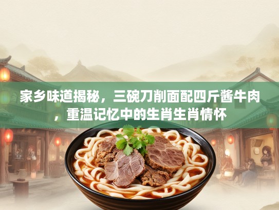 家乡味道揭秘,三碗刀削面配四斤酱牛肉,重温记忆中的生肖生肖情怀 家乡味道揭秘,三碗刀削面配四斤酱牛肉,重温记忆中的生肖生肖情怀