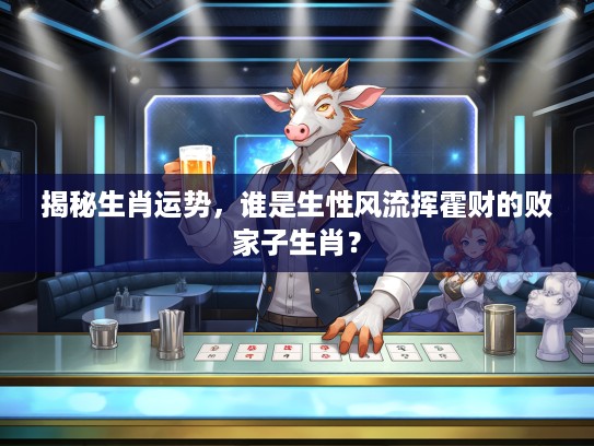 揭秘生肖运势，谁是生性风流挥霍财的败家子生肖？