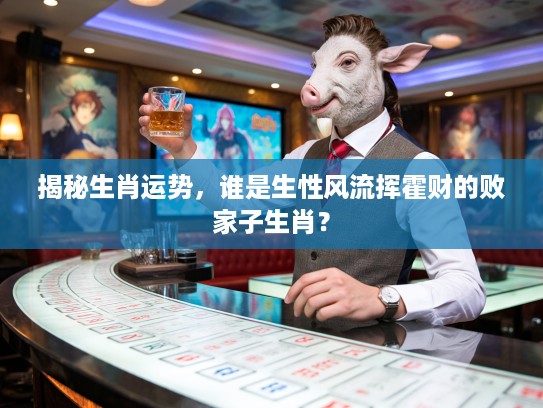 揭秘生肖运势，谁是生性风流挥霍财的败家子生肖？