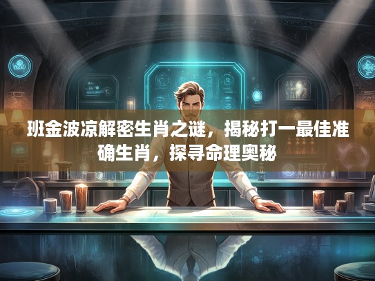 班金波凉解密生肖之谜，揭秘打一最佳准确生肖，探寻命理奥秘