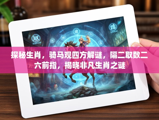 探秘生肖,骑马观四方解谜,隔二取数二六前指,揭晓非凡生肖之谜 探秘生肖,骑马观四方解谜,隔二取数二六前指,揭晓非凡生肖之谜
