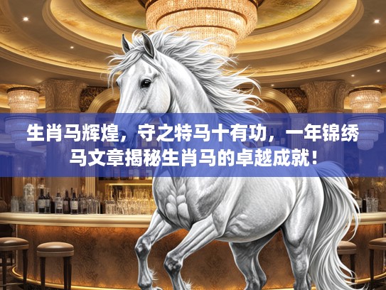 生肖马辉煌,守之特马十有功,一年锦绣马文章揭秘生肖马的卓越成就! 生肖马辉煌,守之特马十有功,一年锦绣马文章揭秘生肖马的卓越成就!