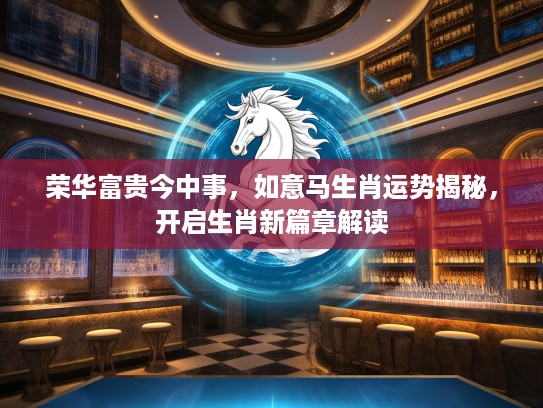 荣华富贵今中事,如意马生肖运势揭秘,开启生肖新篇章解读 荣华富贵今中事,如意马生肖运势揭秘,开启生肖新篇章解读