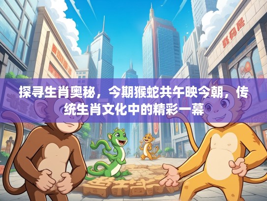 探寻生肖奥秘，今期猴蛇共午映今朝，传统生肖文化中的精彩一幕