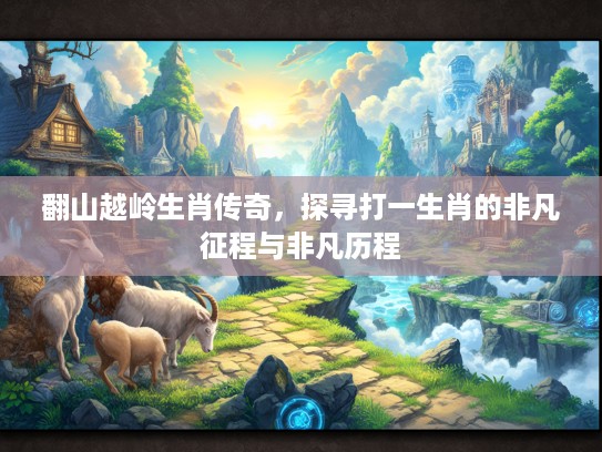 翻山越岭生肖传奇,探寻打一生肖的非凡征程与非凡历程 翻山越岭生肖传奇,探寻打一生肖的非凡征程与非凡历程