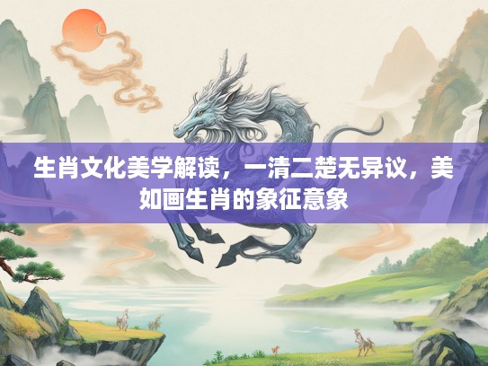 生肖文化美学解读，一清二楚无异议，美如画生肖的象征意象