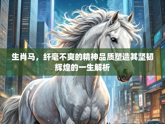 生肖马，纤毫不爽的精神品质塑造其坚韧辉煌的一生解析