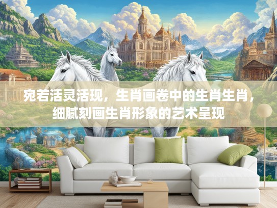 宛若活灵活现，生肖画卷中的生肖生肖，细腻刻画生肖形象的艺术呈现