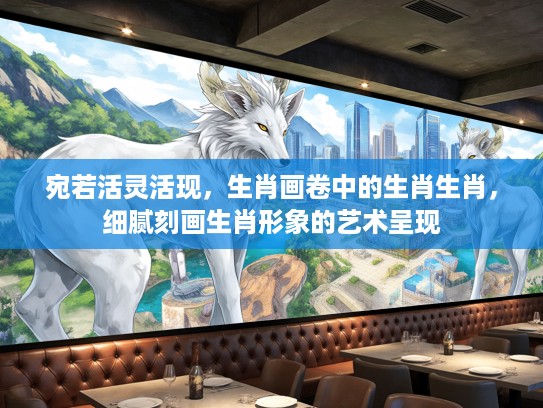宛若活灵活现，生肖画卷中的生肖生肖，细腻刻画生肖形象的艺术呈现