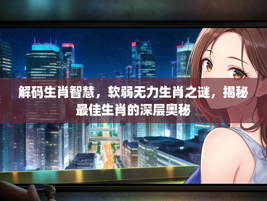 解码生肖智慧，软弱无力生肖之谜，揭秘最佳生肖的深层奥秘