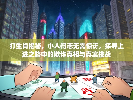 打生肖揭秘，小人得志无需惊讶，探寻上进之路中的欺诈真相与真实挑战