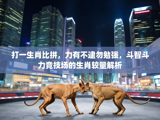 打一生肖比拼，力有不逮勿勉强，斗智斗力竞技场的生肖较量解析