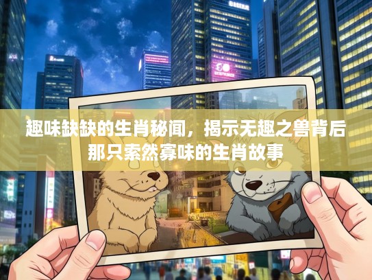 趣味缺缺的生肖秘闻,揭示无趣之兽背后那只索然寡味的生肖故事 趣味缺缺的生肖秘闻,揭示无趣之兽背后那只索然寡味的生肖故事