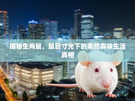 揭秘生肖鼠,鼠目寸光下的索然寡味生活真相 揭秘生肖鼠,鼠目寸光下的索然寡味生活真相