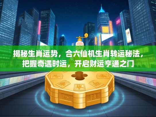 揭秘生肖运势,合六仙机生肖转运秘法,把握奇遇时运,开启财运亨通之门 揭秘生肖运势,合六仙机生肖转运秘法,把握奇遇时运,开启财运亨通之门