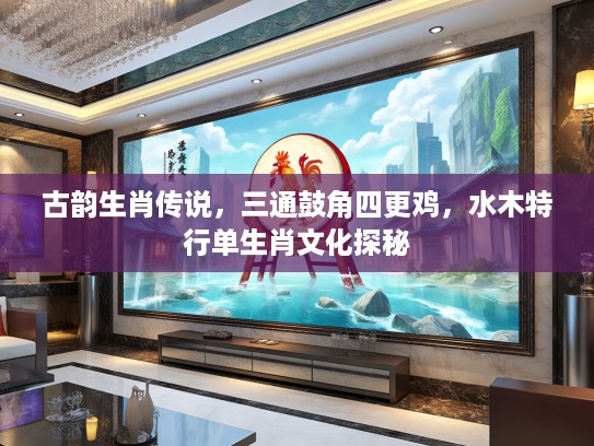 古韵生肖传说，三通鼓角四更鸡，水木特行单生肖文化探秘