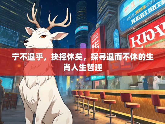 宁不退乎,抉择休矣,探寻退而不休的生肖人生哲理 宁不退乎,抉择休矣,探寻退而不休的生肖人生哲理