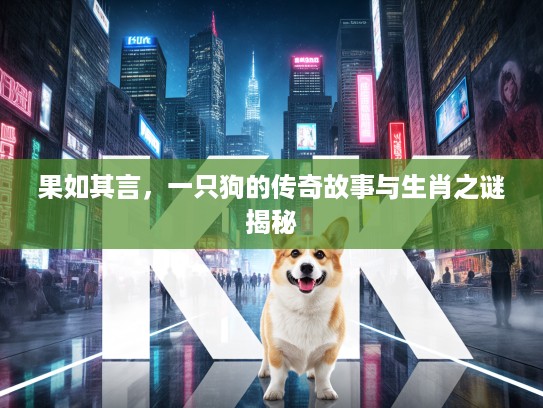 果如其言，一只狗的传奇故事与生肖之谜揭秘