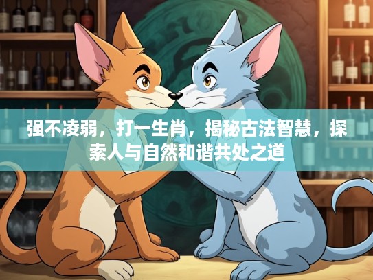 强不凌弱,打一生肖,揭秘古法智慧,探索人与自然和谐共处之道 强不凌弱,打一生肖,揭秘古法智慧,探索人与自然和谐共处之道