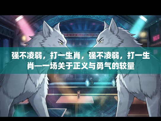 强不凌弱，打一生肖，强不凌弱，打一生肖—一场关于正义与勇气的较量