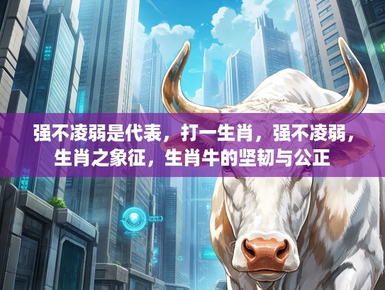 强不凌弱是代表，打一生肖，强不凌弱，生肖之象征，生肖牛的坚韧与公正