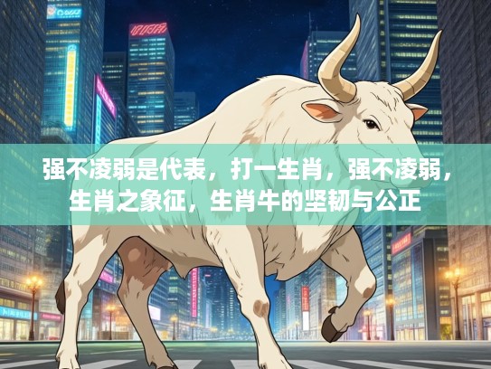 强不凌弱是代表，打一生肖，强不凌弱，生肖之象征，生肖牛的坚韧与公正