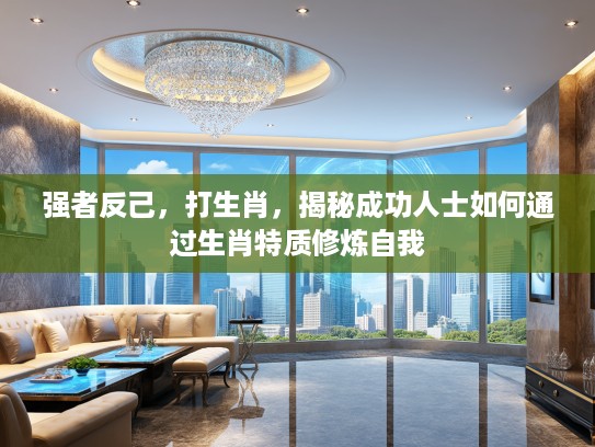 强者反己，打生肖，揭秘成功人士如何通过生肖特质修炼自我