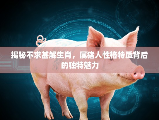 揭秘不求甚解生肖，属猪人性格特质背后的独特魅力