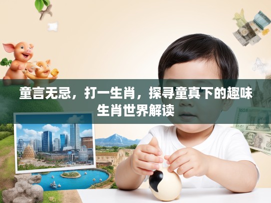 童言无忌，打一生肖，探寻童真下的趣味生肖世界解读