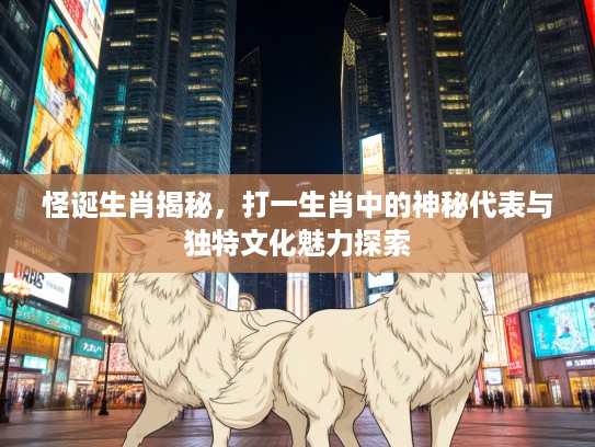 怪诞生肖揭秘,打一生肖中的神秘代表与独特文化魅力探索 怪诞生肖揭秘,打一生肖中的神秘代表与独特文化魅力探索