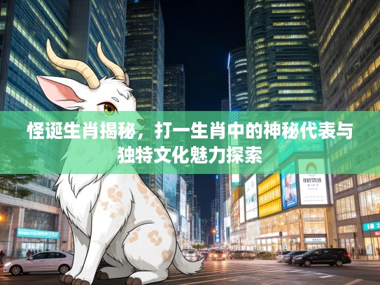 怪诞生肖揭秘,打一生肖中的神秘代表与独特文化魅力探索 怪诞生肖揭秘,打一生肖中的神秘代表与独特文化魅力探索