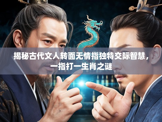 揭秘古代文人转面无情指独特交际智慧，一指打一生肖之谜