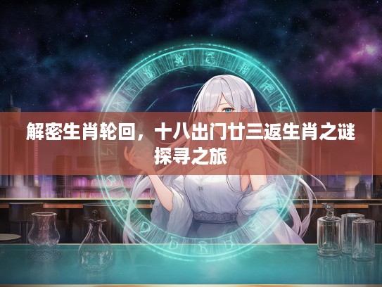 解密生肖轮回,十八出门廿三返生肖之谜探寻之旅 解密生肖轮回,十八出门廿三返生肖之谜探寻之旅