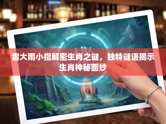 雷大雨小指解密生肖之谜，独特谜语揭示生肖神秘面纱