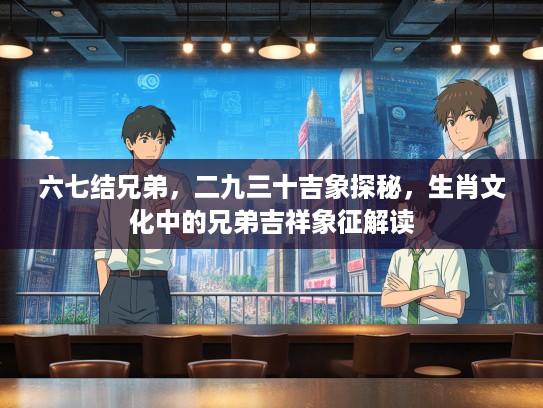 六七结兄弟，二九三十吉象探秘，生肖文化中的兄弟吉祥象征解读
