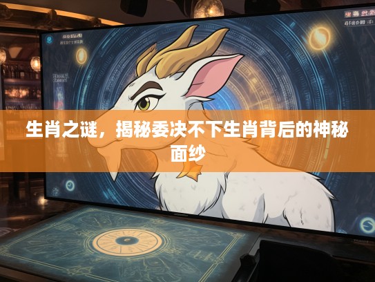 生肖之谜,揭秘委决不下生肖背后的神秘面纱 生肖之谜,揭秘委决不下生肖背后的神秘面纱