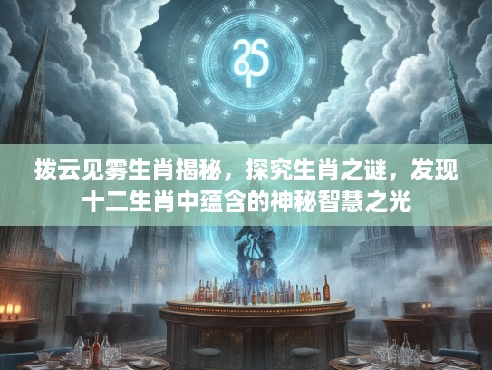拨云见雾生肖揭秘,探究生肖之谜,发现十二生肖中蕴含的神秘智慧之光 拨云见雾生肖揭秘,探究生肖之谜,发现十二生肖中蕴含的神秘智慧之光