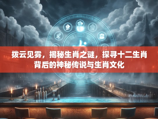 拨云见雾，揭秘生肖之谜，探寻十二生肖背后的神秘传说与生肖文化