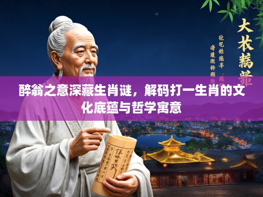 醉翁之意深藏生肖谜,解码打一生肖的文化底蕴与哲学寓意 醉翁之意深藏生肖谜,解码打一生肖的文化底蕴与哲学寓意