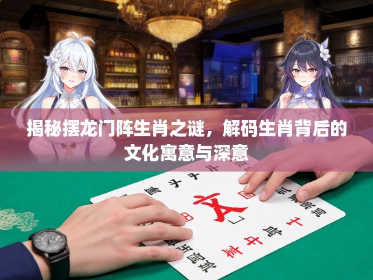 揭秘摆龙门阵生肖之谜,解码生肖背后的文化寓意与深意 揭秘摆龙门阵生肖之谜,解码生肖背后的文化寓意与深意